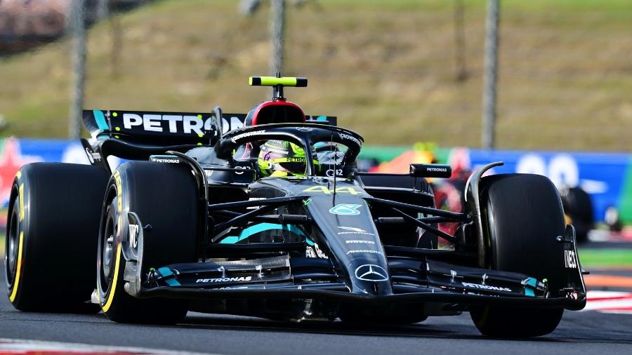 Lewis Hamilton, pole para o GP da Hungria, no circuito de Budapeste