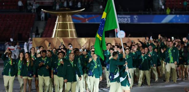 Brazilian Delegation Shines at Pan 2023 Opening Ceremony in Santiago