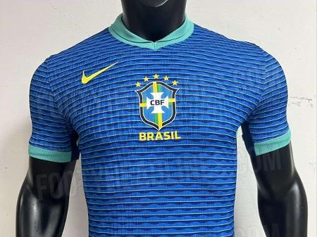 Provável nova camisa azul da seleção brasileira vaza na internet, Esporte