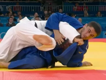 Judoca sofre lesão assustadora em derrota nas Olimpíadas e arrepia arena