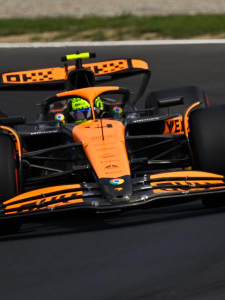 Lando Norris, da McLaren, no GP de Monza da Fórmula 1