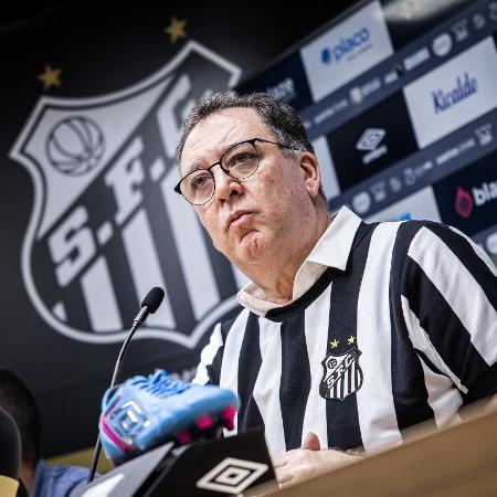 Marcelo Teixeira, presidente do Santos