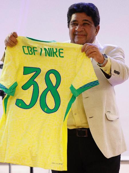 Ednaldo Rodrigues, presidente da CBF, que renovou com a Nike até 2038 Ednaldo Rodrigues, presidente da CBF, que renovou com a Nike até 2038