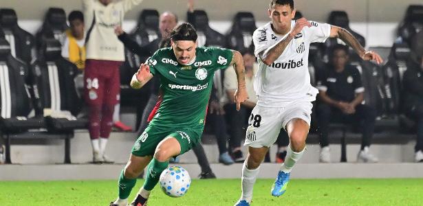 Palmeiras empilha gols perdidos e só empata com Santos, mas vai à semifinal