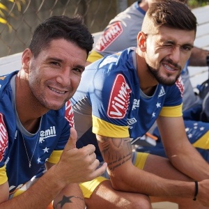 Thiago Neves e Arrascaeta - Divulgação/Cruzeiro - Divulgação/Cruzeiro
