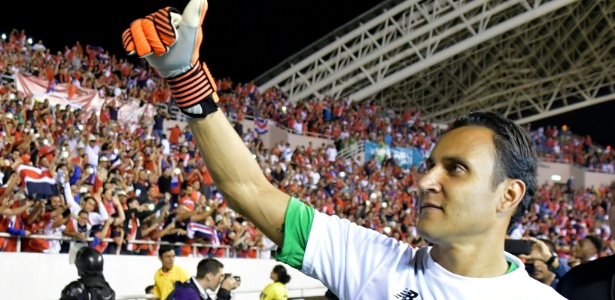 Navas se machucou em partida da Costa Rica pelas Eliminatórias - Ezequiel Becerra/AFP