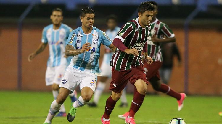 Marquinho con la camiseta del Fluminense - Cristiano Andujar / AGIF - Cristiano Andujar / AGIF