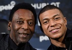 Pelé vê Mbappé chegar aos 1000 gols; astro responde: "Nem com Playstation" - Franck Fife/AFP