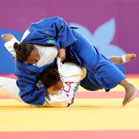 Beatriz Souza conquistou o bronze com ippon na repescagem da categoria pesado - Sergio Moraes/Reuters - Sergio Moraes/Reuters