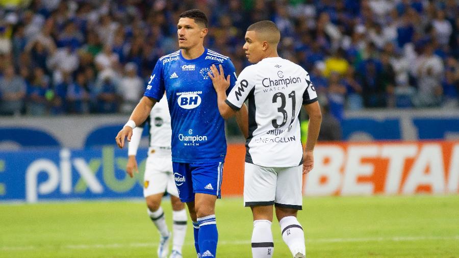 Luvannor, do Cruzeiro, em duelo contra o Sport, pela Série B - Fernando Moreno/AGIF
