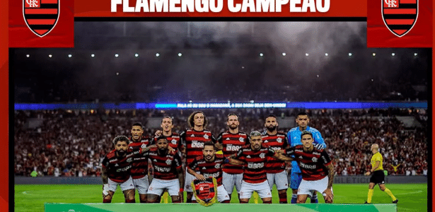 FLAMENGO O MELHOR TIME Do BRASIL Poster, FuturoGame