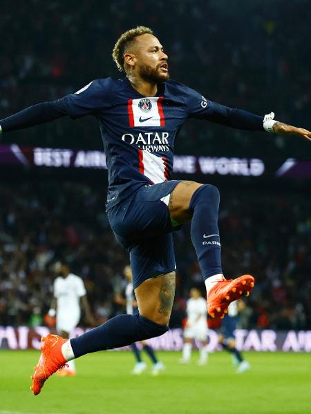 Neymar marcou para o PSG diante do Olympique de Marselha, em confronto do Campeonato Francês - Stephane Mahe/Reuters