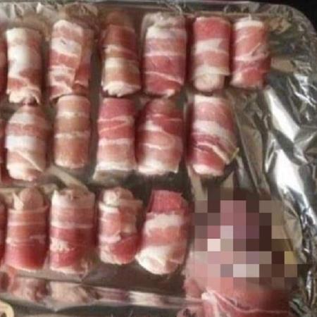 Twitter de Jeff Stelling exibiu órgão envolto em bacon ao abordar jantar de Natal - Reprodução/Twitter