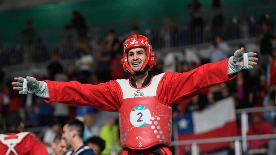 Edival Pontes, o Netinho, lutador brasileiro de taekwondo