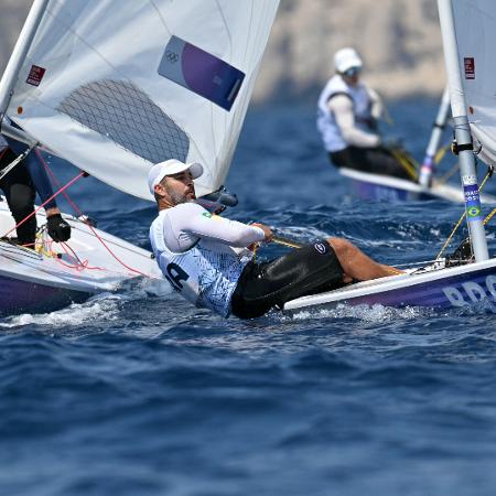 Bruno Fontes, brasileiro da vela, nas Olimpíadas de Paris