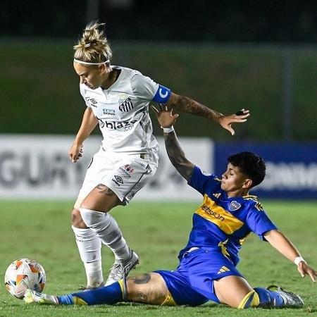 Santos foi eliminado pelo Boca Juniors nas quartas de final da Libertadores Feminina