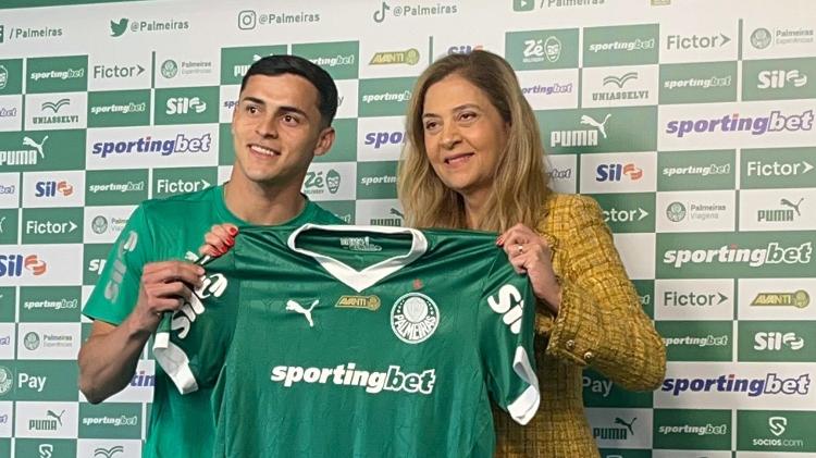 Ramón Sosa foi apresentado como novo reforço do Palmeiras Ramón Sosa foi apresentado como novo reforço do Palmeiras