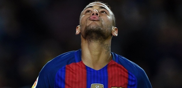 Neymar não marca há sete jogos, mas acumula 12 assistências em "La Liga" - AFP PHOTO / LLUIS GENE 