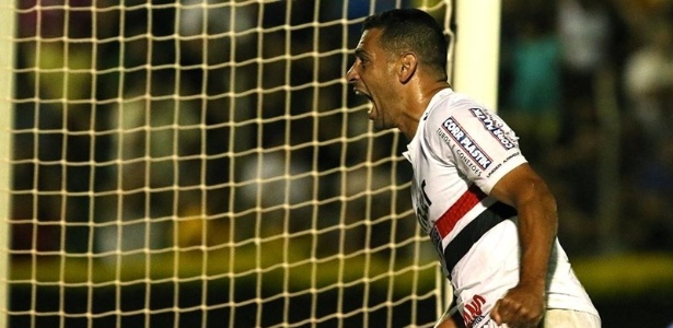 Diego Souza já estreou e marcou gol pelo time paulista - Rubens Chiri/São Paulo