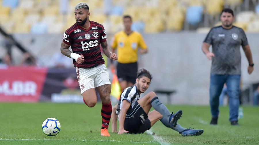 Gabigol tem sido um dos destaques do Flamengo nesta temporada - Thiago Ribeiro/AGIF