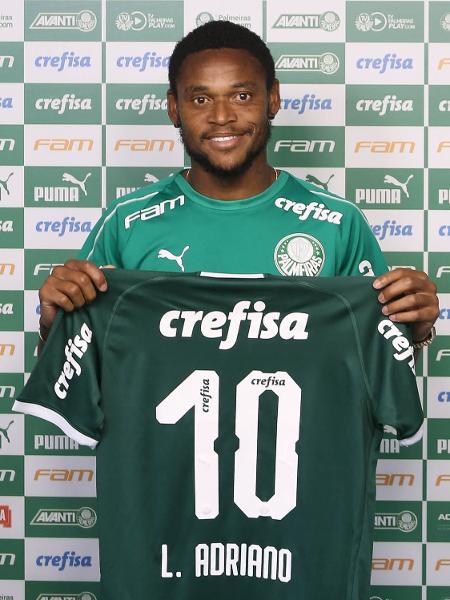 Luiz Adriano é o novo dono da camisa 10 do Palmeiras - Cesar Greco/Ag. Palmeiras/Divulgação