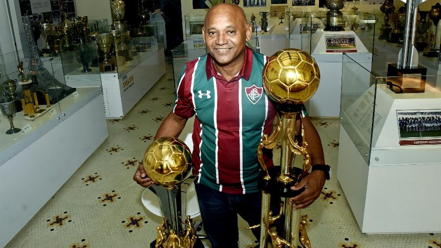 Aldo, ex-jogador do Fluminense, relembrou o dia de "caçador de urubu" no Fla-Flu de 1983 - Mailson Santana/Fluminense FC
