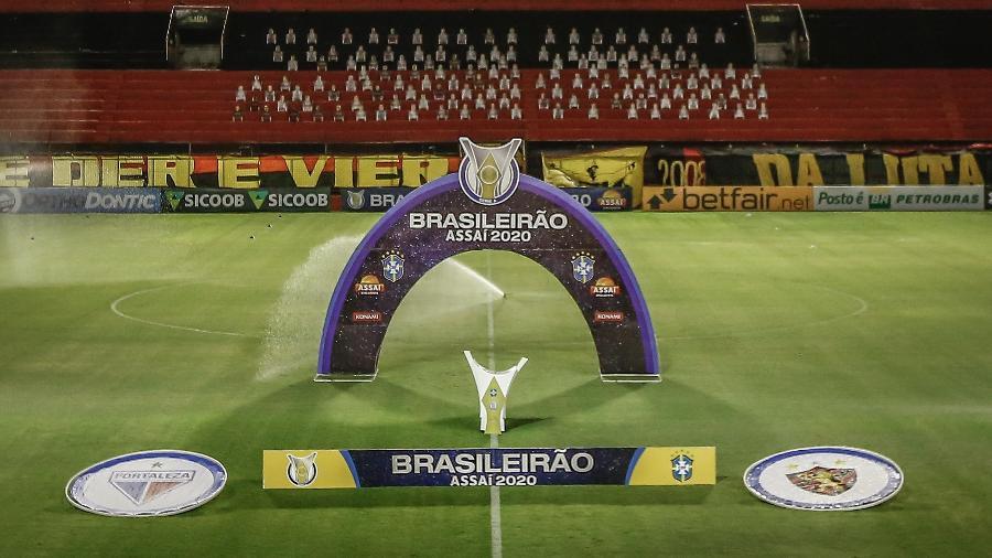 Ilha do Retiro pronta para Sport x Fortaleza Ilha do Retiro pronta para Sport x Fortaleza