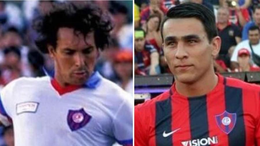 Éder Aleixo teve rápida passagem pelo Cerro quando tinha 31 anos de idade; Junior Alonso foi revelado pela equipe paraguaia em 2013 - Arquivo Pessoal