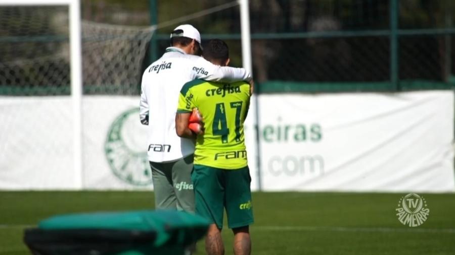 Dudu elogia Abel Ferreira após encontro em CT do Palmeiras - Reprodução/Instagram