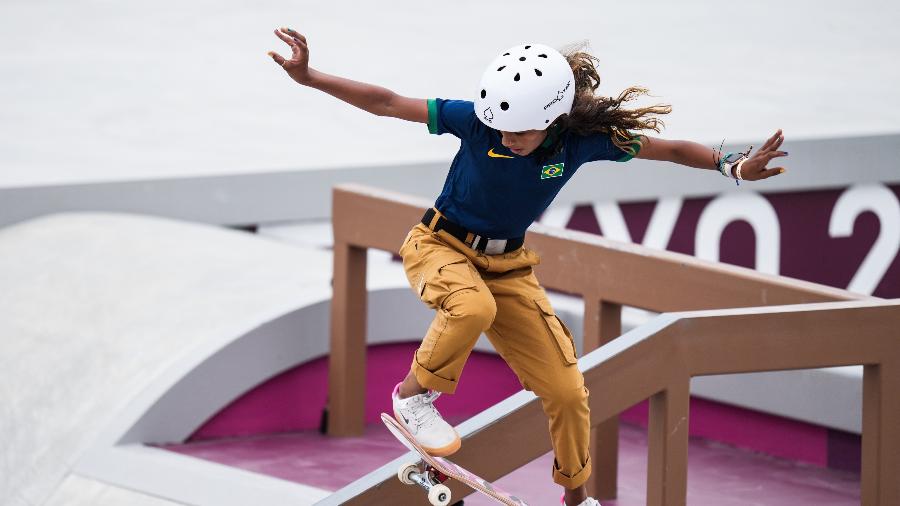 Rayssa Leal foi prata no skate street nas Olimpíadas de Tóquio - An Lingjun/CHINASPORTS/VCG via Getty Images