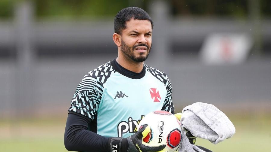 Goleiro Thiago Rodrigues está confiante no Vasco mesmo após derrota no clássico para o Botafogo - Rafael Ribeiro / Vasco