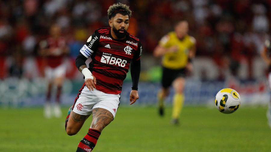 Gabi jogando pelo Flamengo no Maracanã - Gilvan de Souza / Flamengo