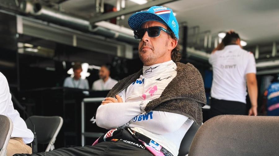Fernando Alonso, 41 anos, que pretende ficar na Formula 1 por pelo menos mais três temporadas - Alpine