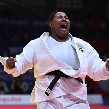 Bia Souza levou bronze no Mundial de Judô - Reprodução/CBJ