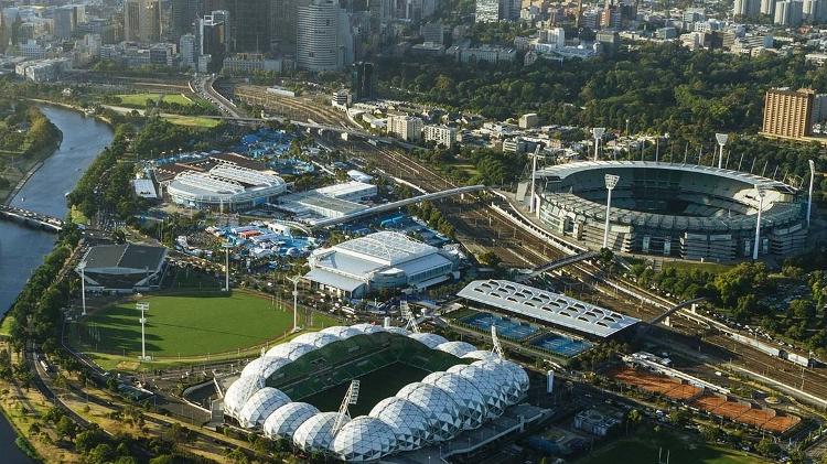 Melbourne Sports and Entertainment Precinct é a área onde fica o estádio que vai receber a seleção