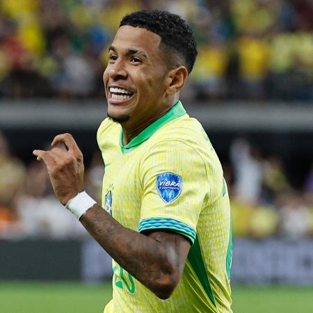 Savinho balançou as redes para o Brasil no duelo contra o Paraguai, válido pela Copa América - Kevork Djansezian/Getty Images