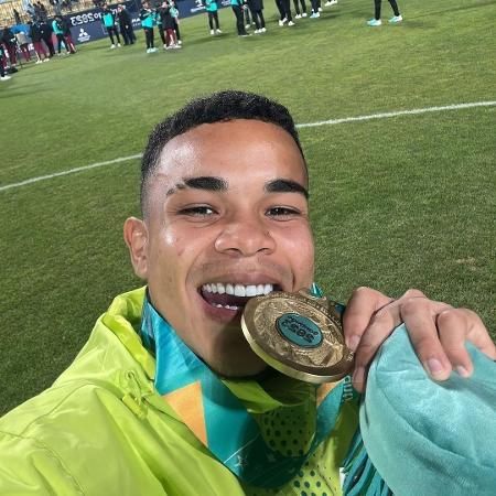 Kaio César, novo reforço do Al-Hilal, foi campeão Pan-Americano em 2023 - Reprodução/Instagram/@kaiocesar.37