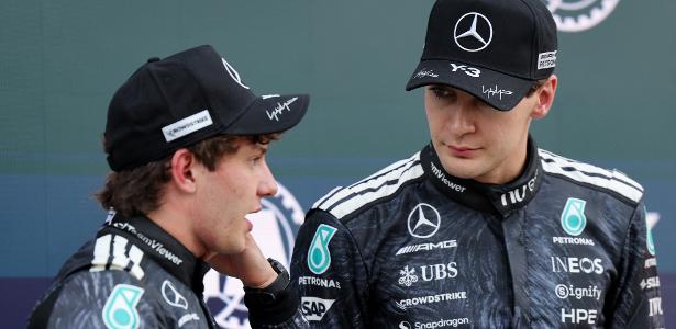 Vai ser difícil para a Mercedes esfriar a disputa entre Russell e Antonelli