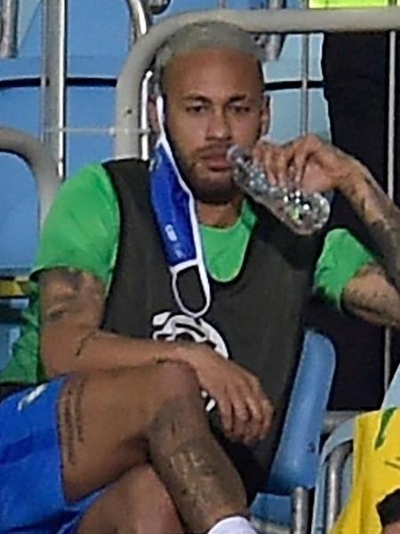Neymar virou meme nas redes sociais durante partida da seleção brasileira - Reprodução