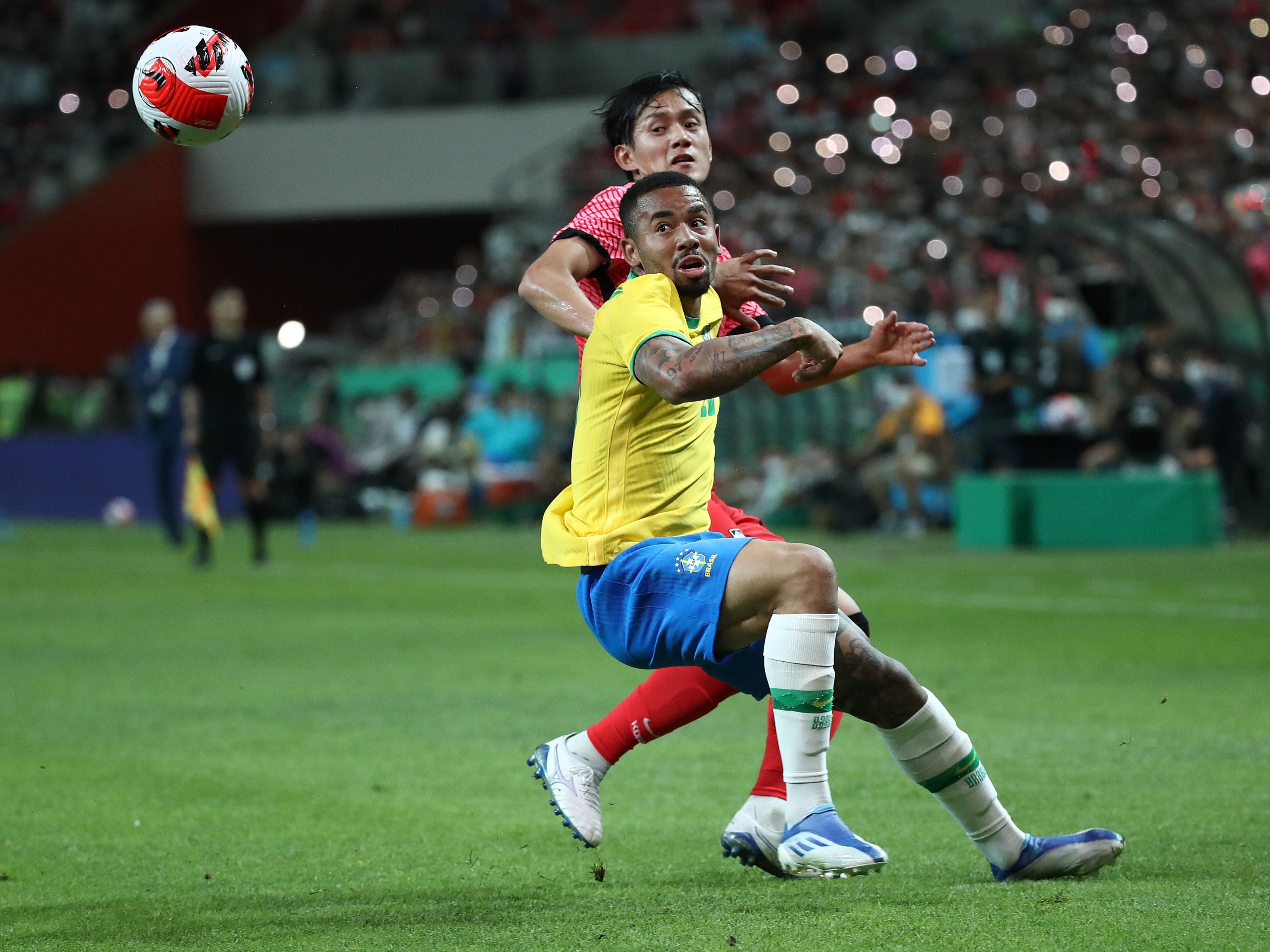 CBF Futebol on X: FIM DE JOGO! Brasil goleou a Coreia do Sul no primeiro  amistoso deste período de preparação. Vamos pra cima! 🇧🇷 5x1 🇰🇷
