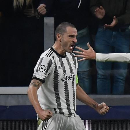 Bonucci empata para a Juventus contra o PSG, pela Liga dos Campeões