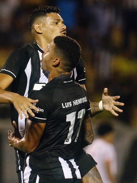 Tiquinho, do Botafogo, celebra gol contra o Audax no primeiro jogo da final da Taça Rio - Vitor Silva / Botafogo