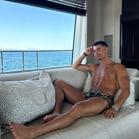 Cristiano Ronaldo de férias na Sardenha, Itália - Reprodução/Instagram
