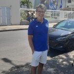 Ator Paulo Betti no velório de Zagallo com a camisa do São Bento - undefined