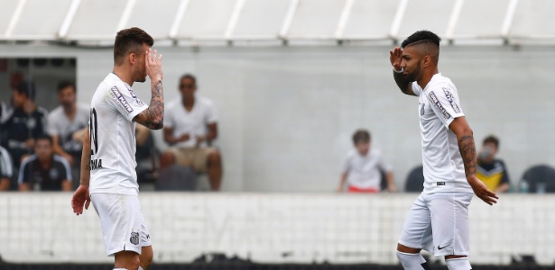 Gabigol e Lucas Lima defenderam a seleção brasileira na Copa América Centenário - Ricardo Saibun/AGIF