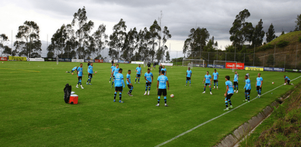 CT usado pelo Grêmio em Quito, no Equador, com 3 mil metros de altitude - Lucas Uebel/Grêmio