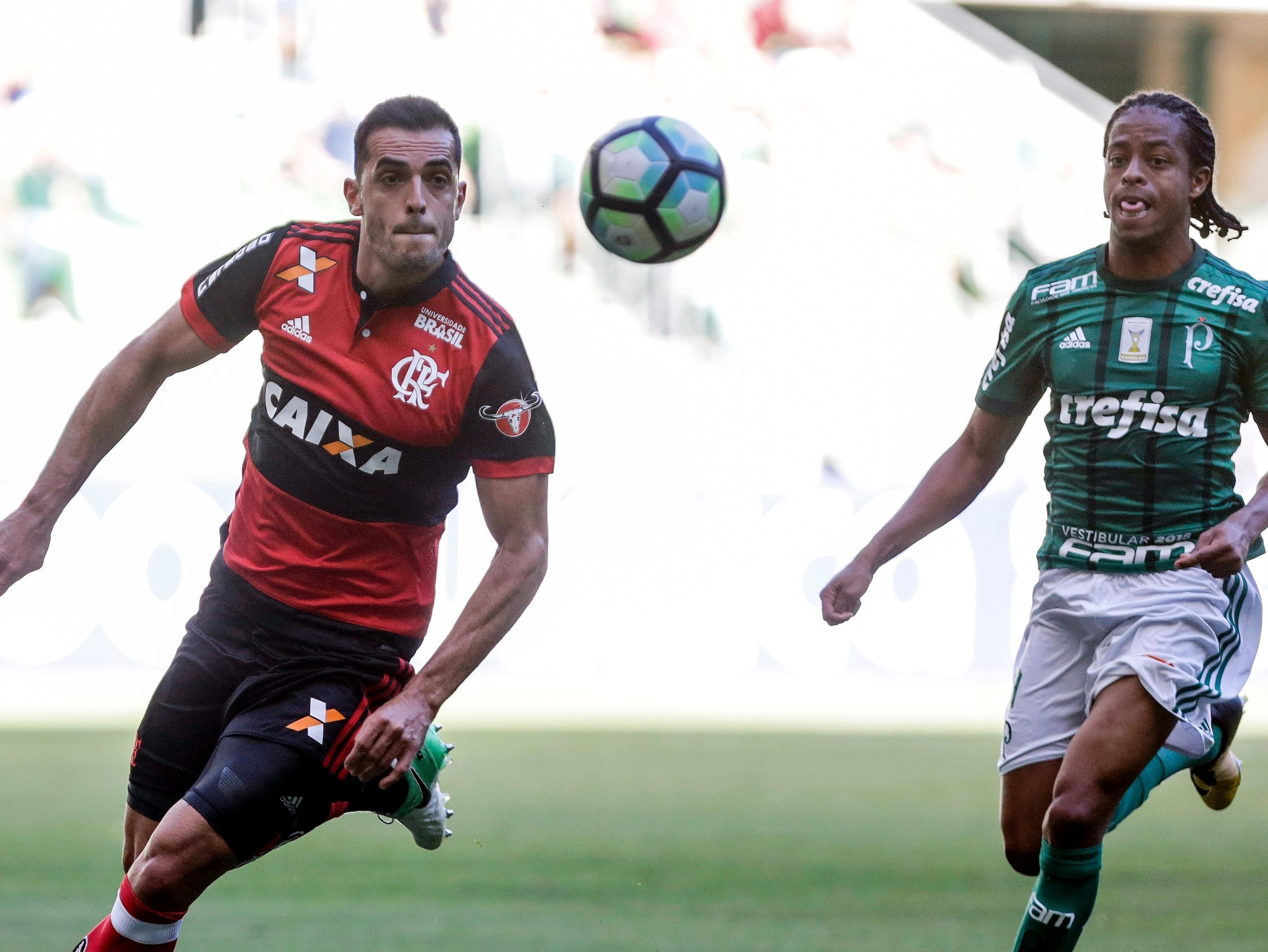 Flamengo tem larga vantagem contra o Palmeiras nos últimos dez jogos