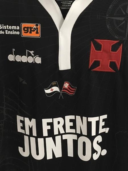 Uniforme do Vasco em homenagem ao Flamengo - Divulgação