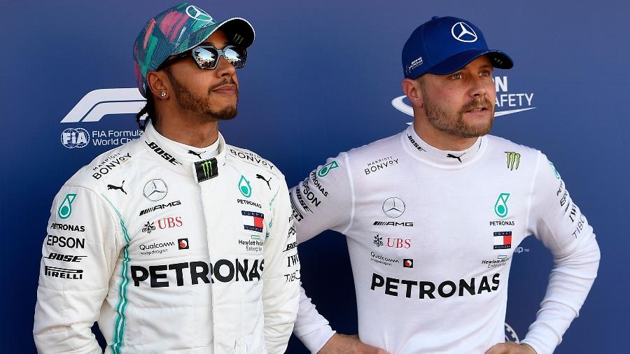 Finlandês tem contrato até o fim de 2019 com a Mercedes; Esteban Ocon é o atual piloto de testes - Pierre-Philippe Marcou/AFP