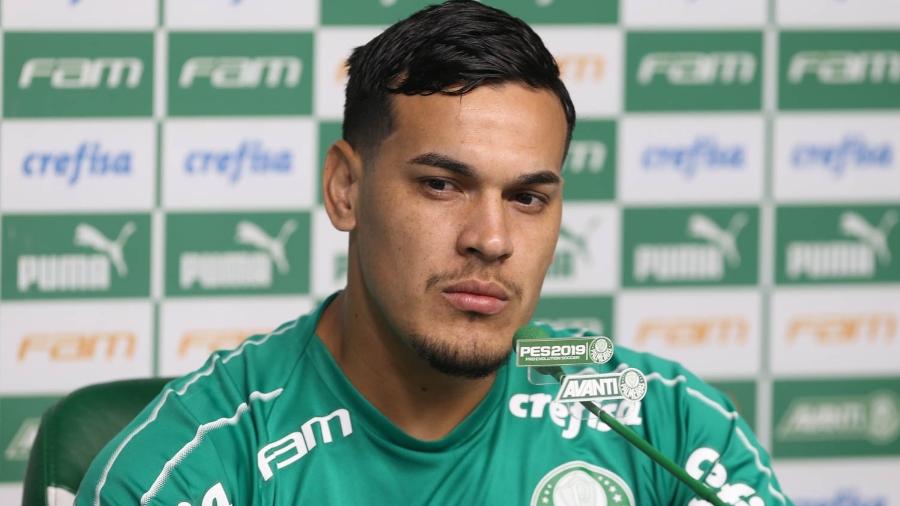 Gustavo Gómez, zagueiro do Palmeiras - Cesar Greco/Ag. Palmeiras/Divulgação